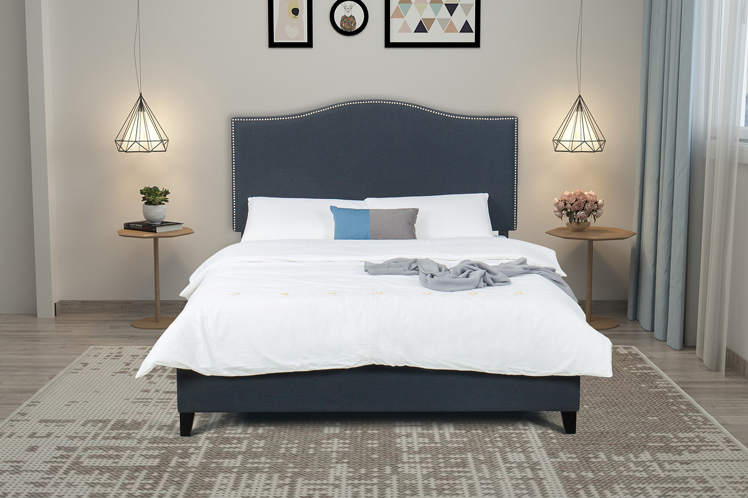 South Bay - Avery Upholstered Bed Frame