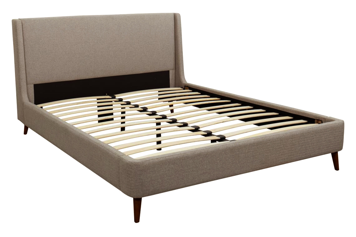 South Bay Brooklyn Upholstered Bed Frame - Beige, King Size