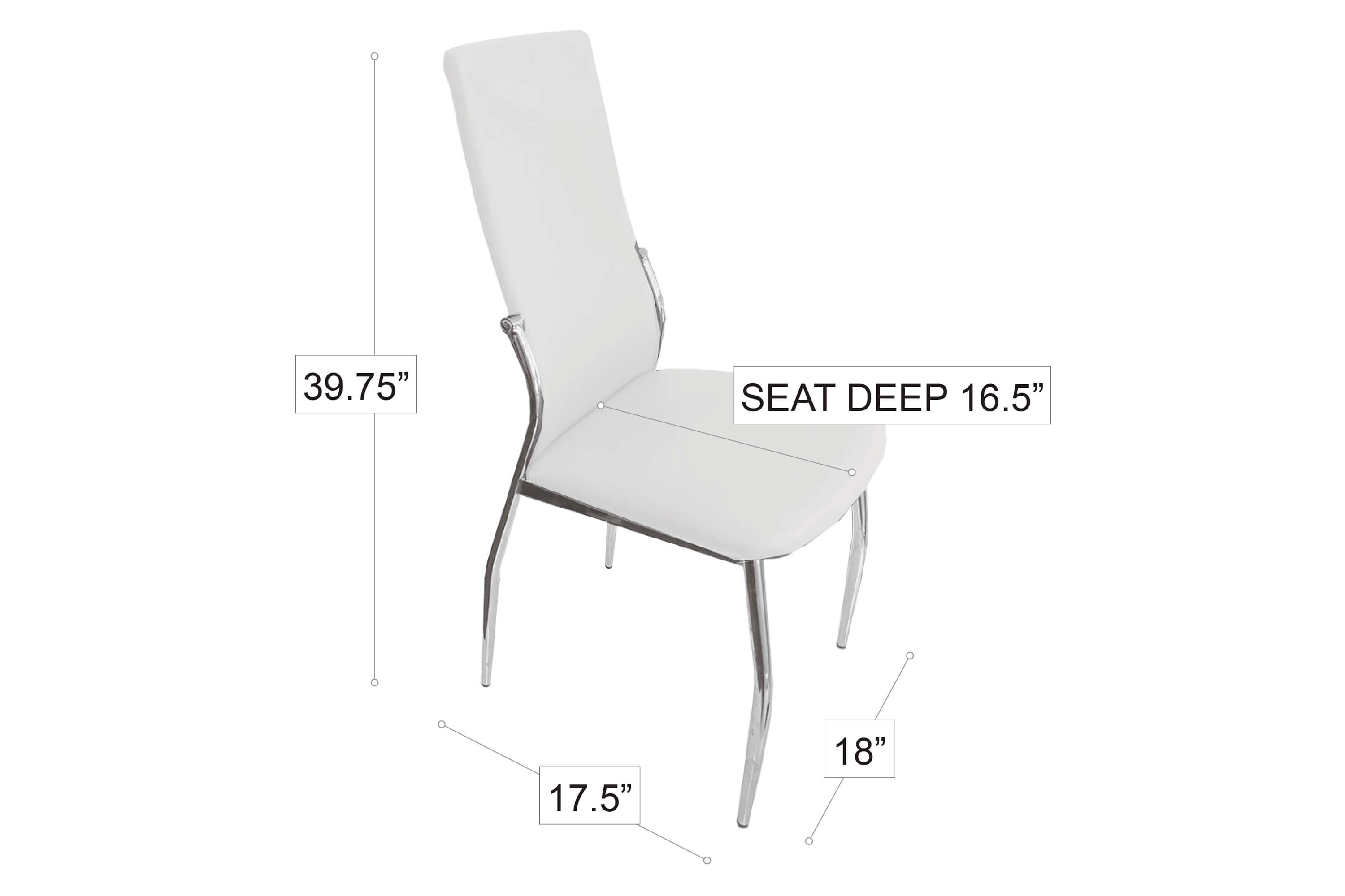 Stanza Dalma Dining Chair - Black