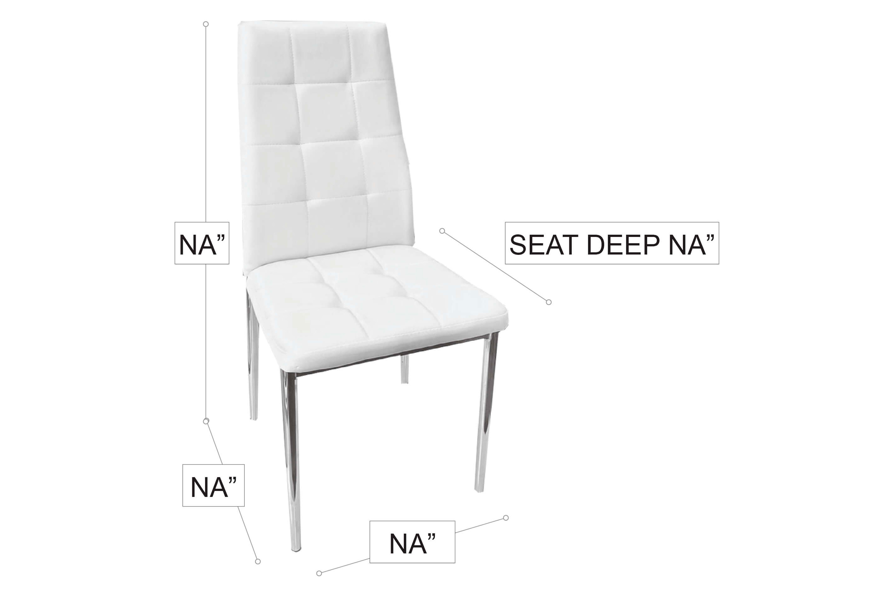 Stanza Diana Dining Chair - White