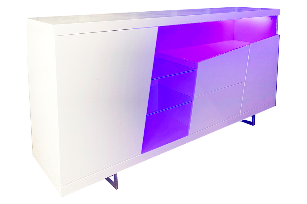 Stanza - Adalyn Buffet with LED Lights