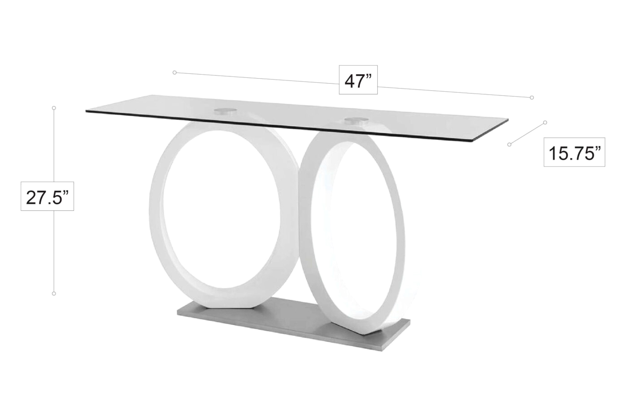 Stanza - Andes Console Table