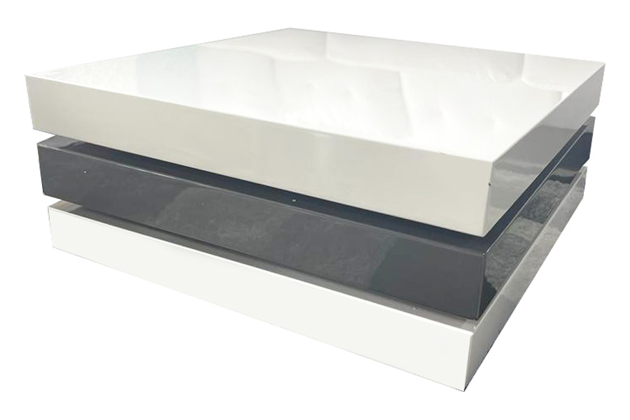 Stanza™ Aria Coffee Table - Gray/White