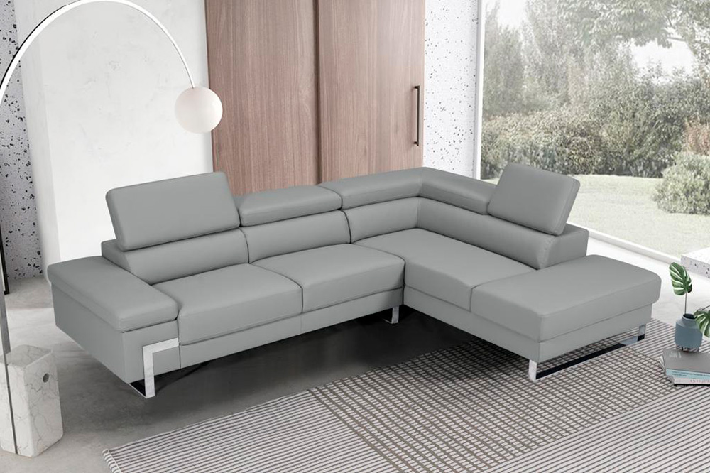 Stanza™ Athena Right Facing Sectional - Gray