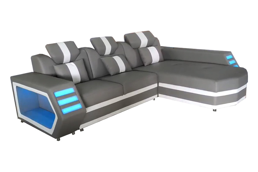 Stanza - Boa Left Facing Sectional with LED