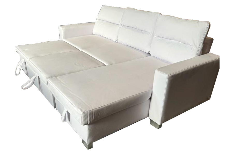 Stanza Daniel Reversible Sectional - White