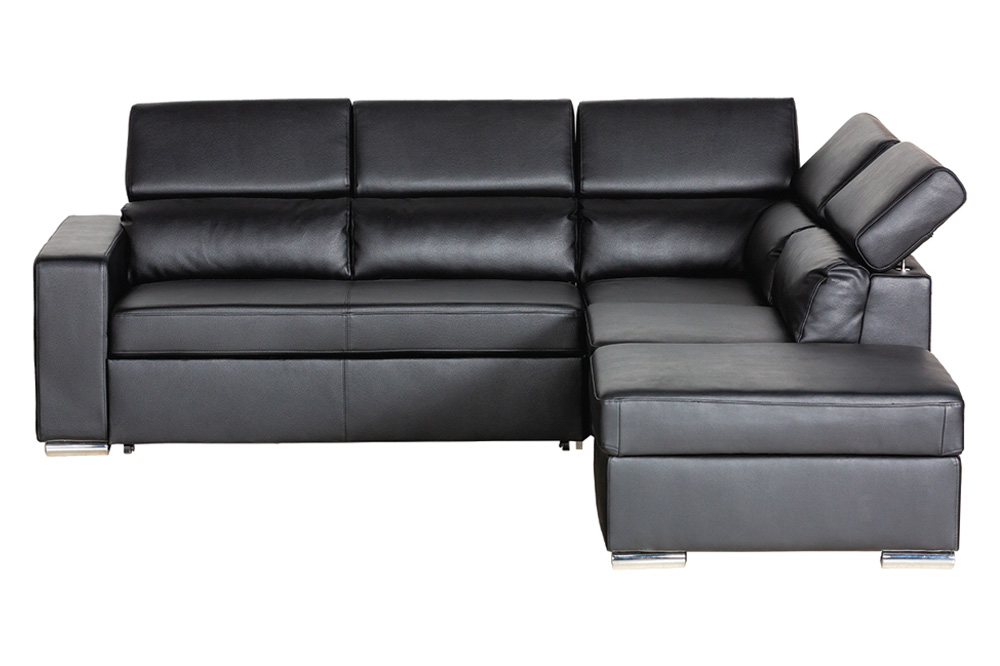 Stanza™ Klaus Right Facing Sectional - Black