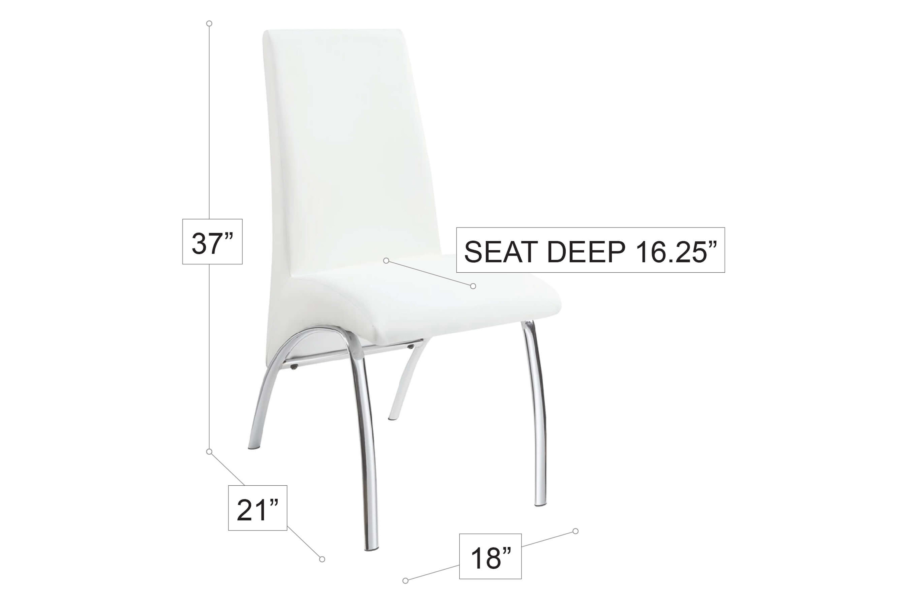 Stanza Milan Dining Chair - Black