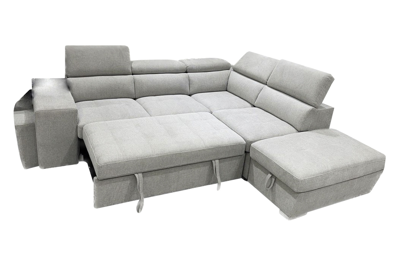 Stanza - Positano Left Facing Eco Leather Sectional