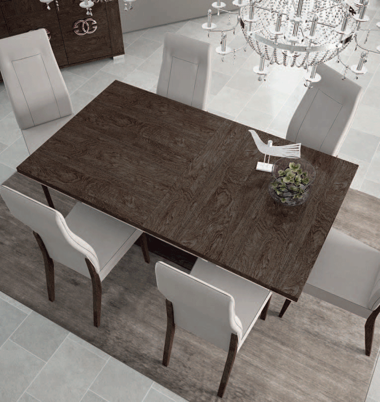 Status - Prestige Dining Table w/1 Extension 17.4"