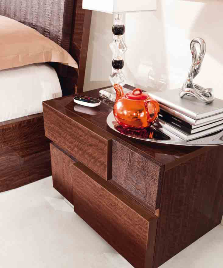 Status - Status - Caprice Walnut Nightstand