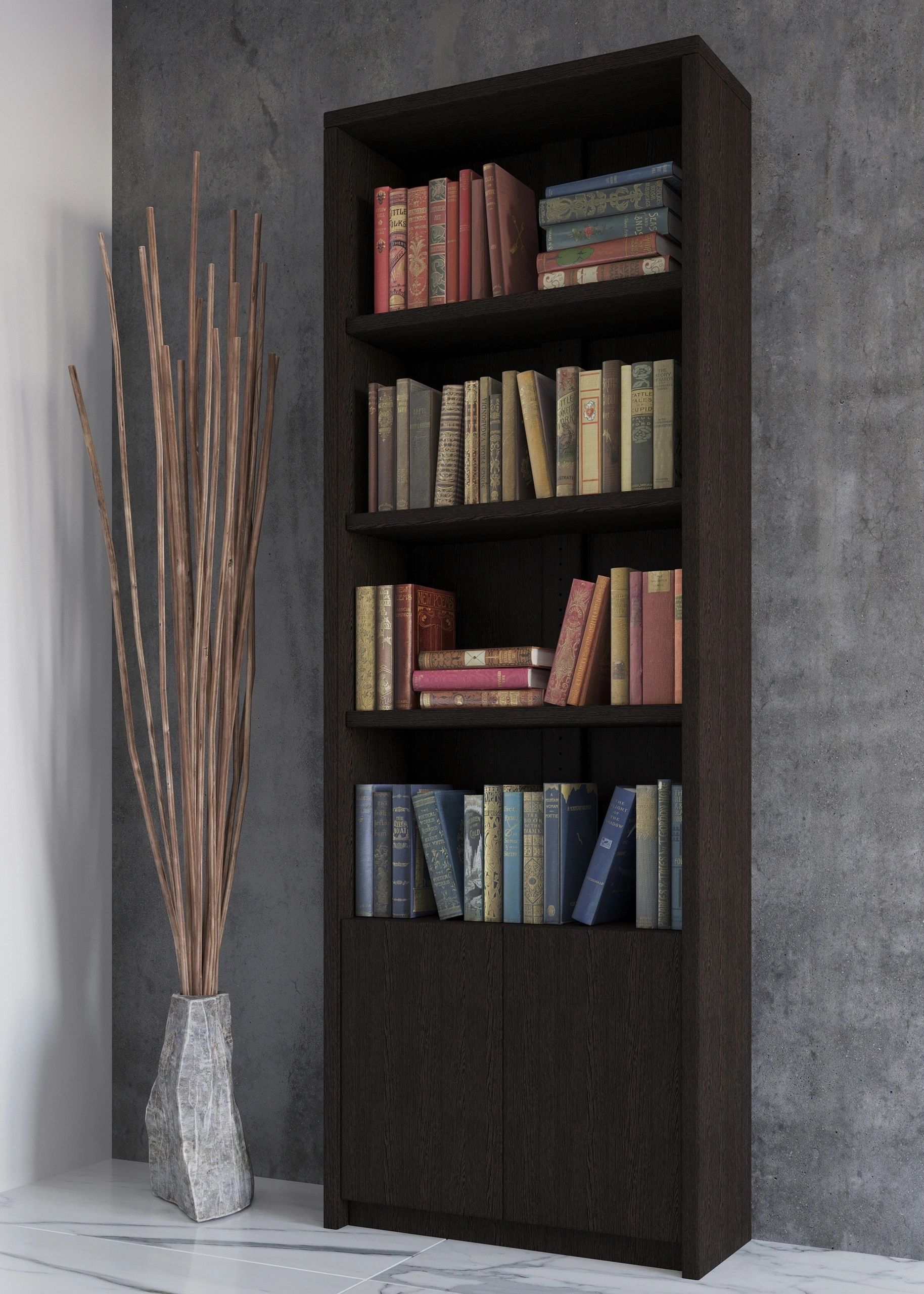 Styles - Bookcase without Doors