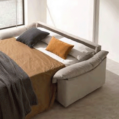 Suinta - Roberto Convertible Sofa Bed in Fabric, 140x200cm