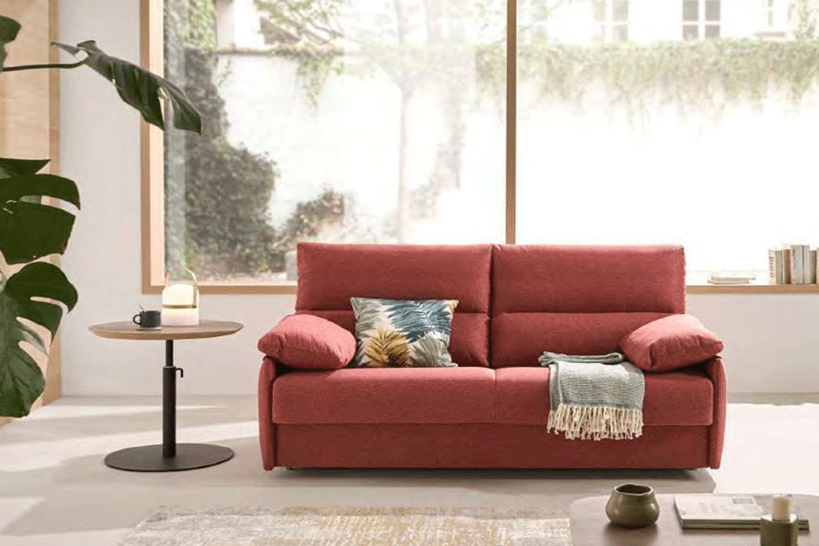 Suinta - Sheila Convertible Sofa Bed in Fabric, 160x200cm