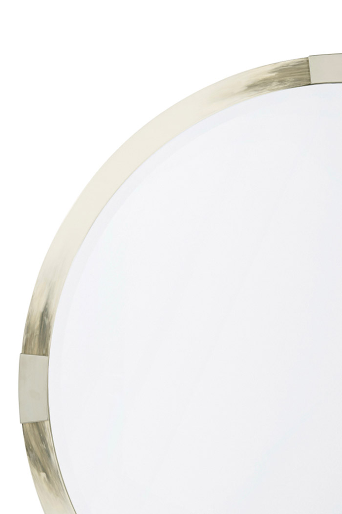 Theodore Alexander Cutting Edge Mirror (Round