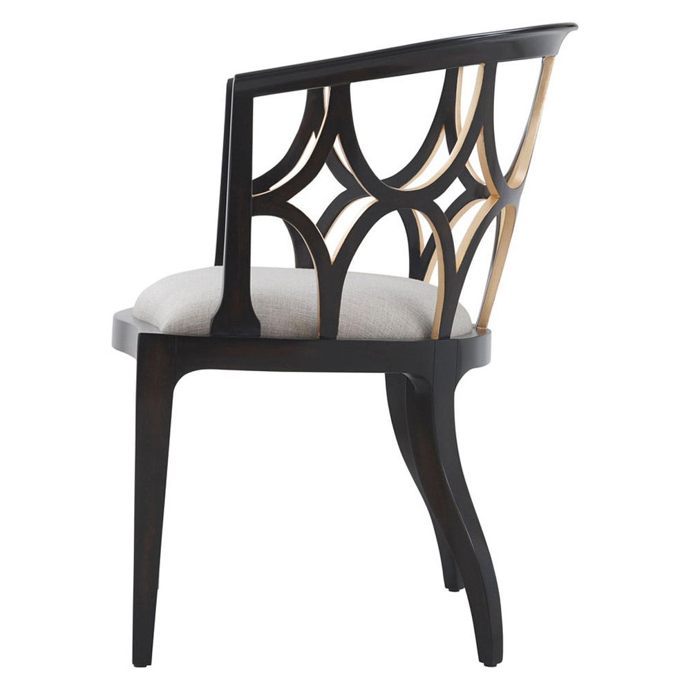 Theodore Alexander™ - Ebonised Connaught Accent Chair