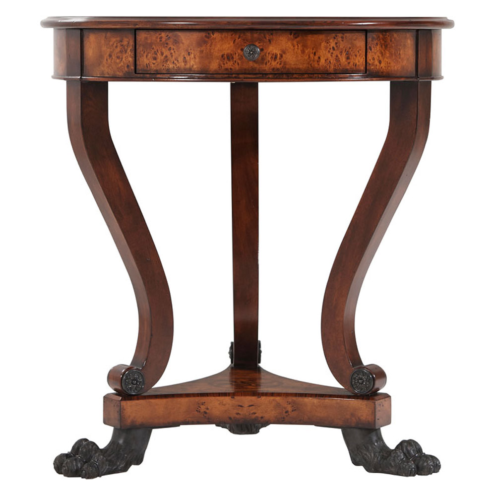 Theodore Alexander - Burl Swirls Side Table