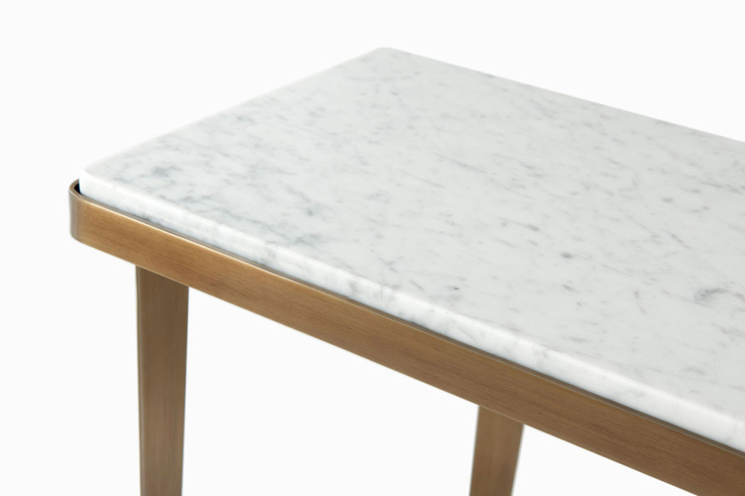 Theodore Alexander Cordell Console Table - Marble