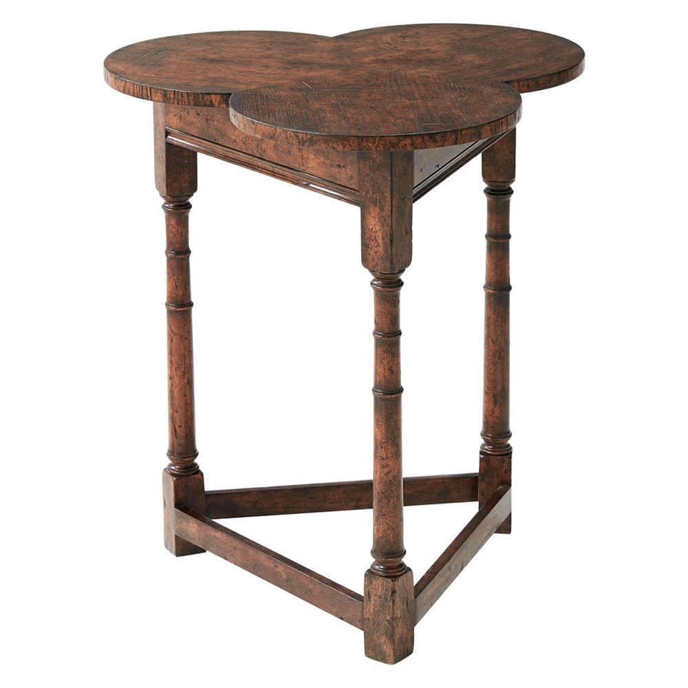 Theodore Alexander - Oak Clover Accent Table