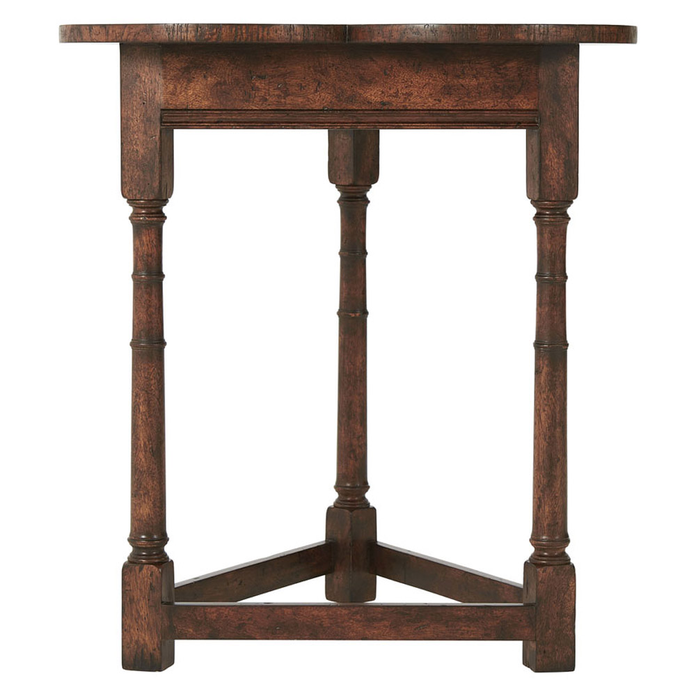 Theodore Alexander - Oak Clover Accent Table