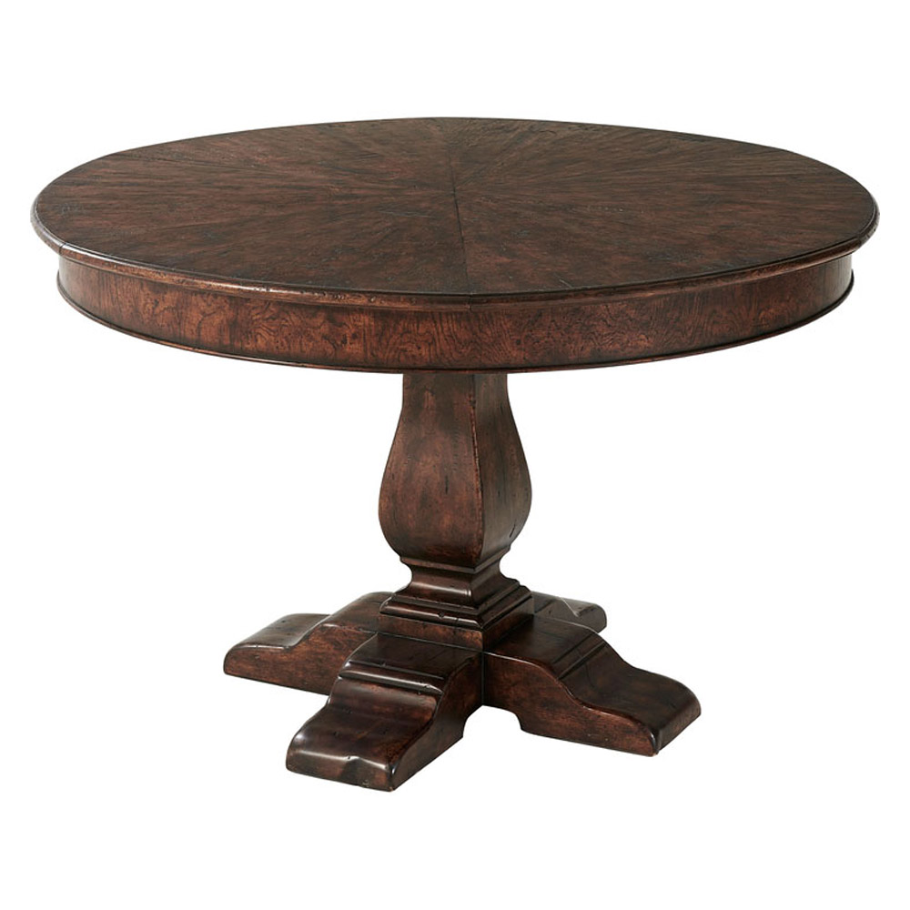 Theodore Alexander Victory Oak Jupe Dining Table