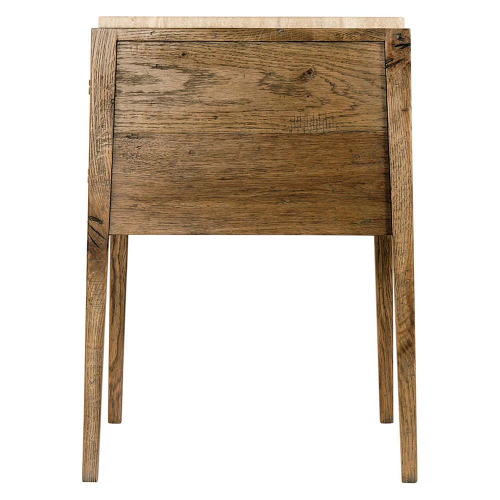 Theodore Alexander Hawkesford Nightstand - Light Echo Oak