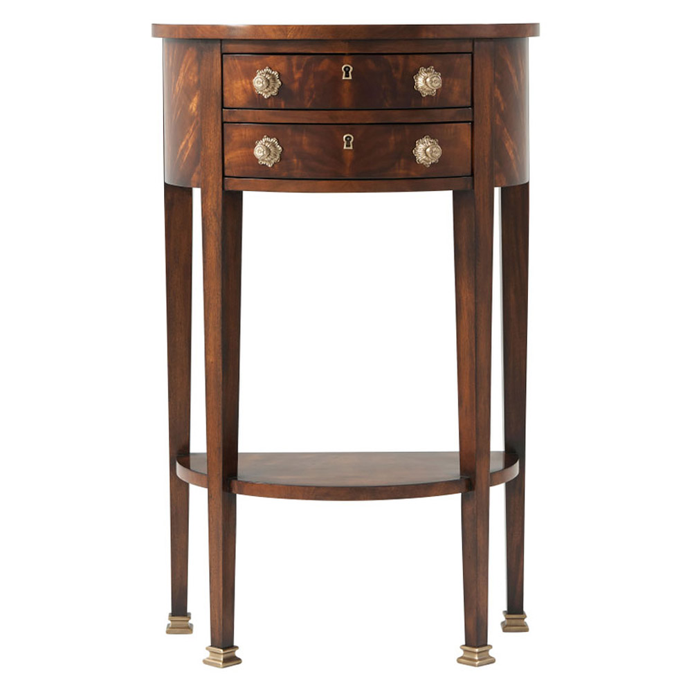 Theodore Alexander - Demi Lune Accent Console Table