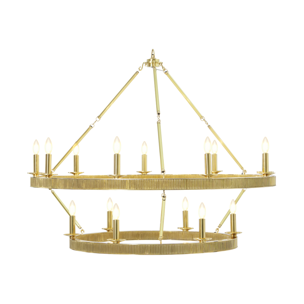 Theodore Alexander - Simon Media Round Chandelier