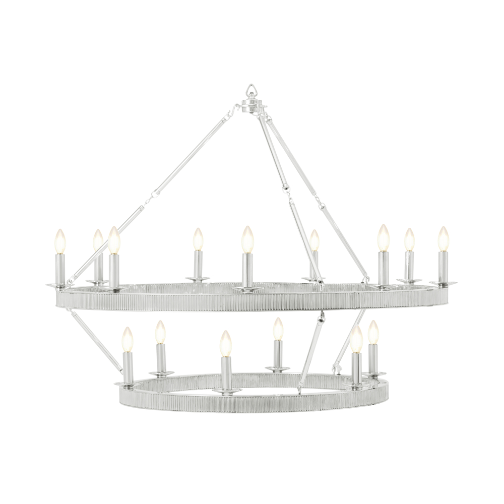 Theodore Alexander - Simon Media Round Chandelier