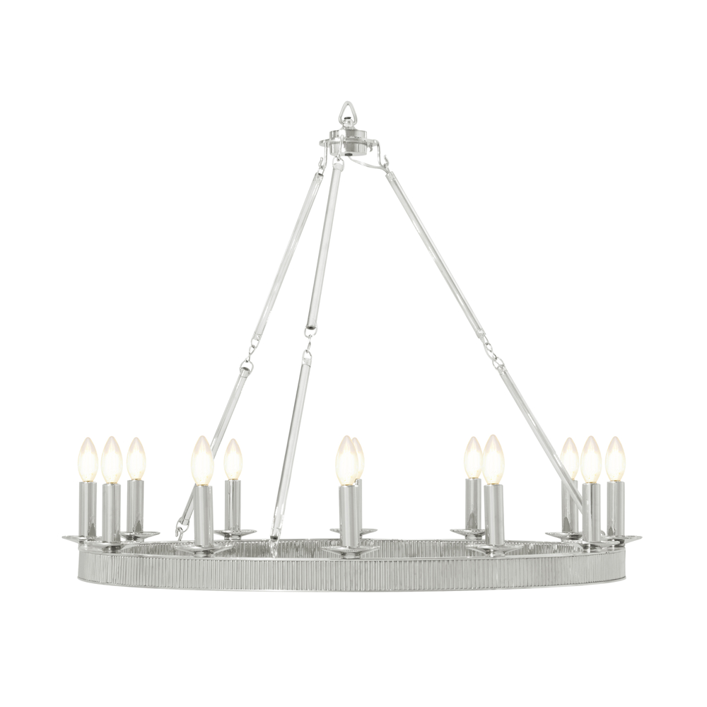 Theodore Alexander - Simon Media Round Chandelier