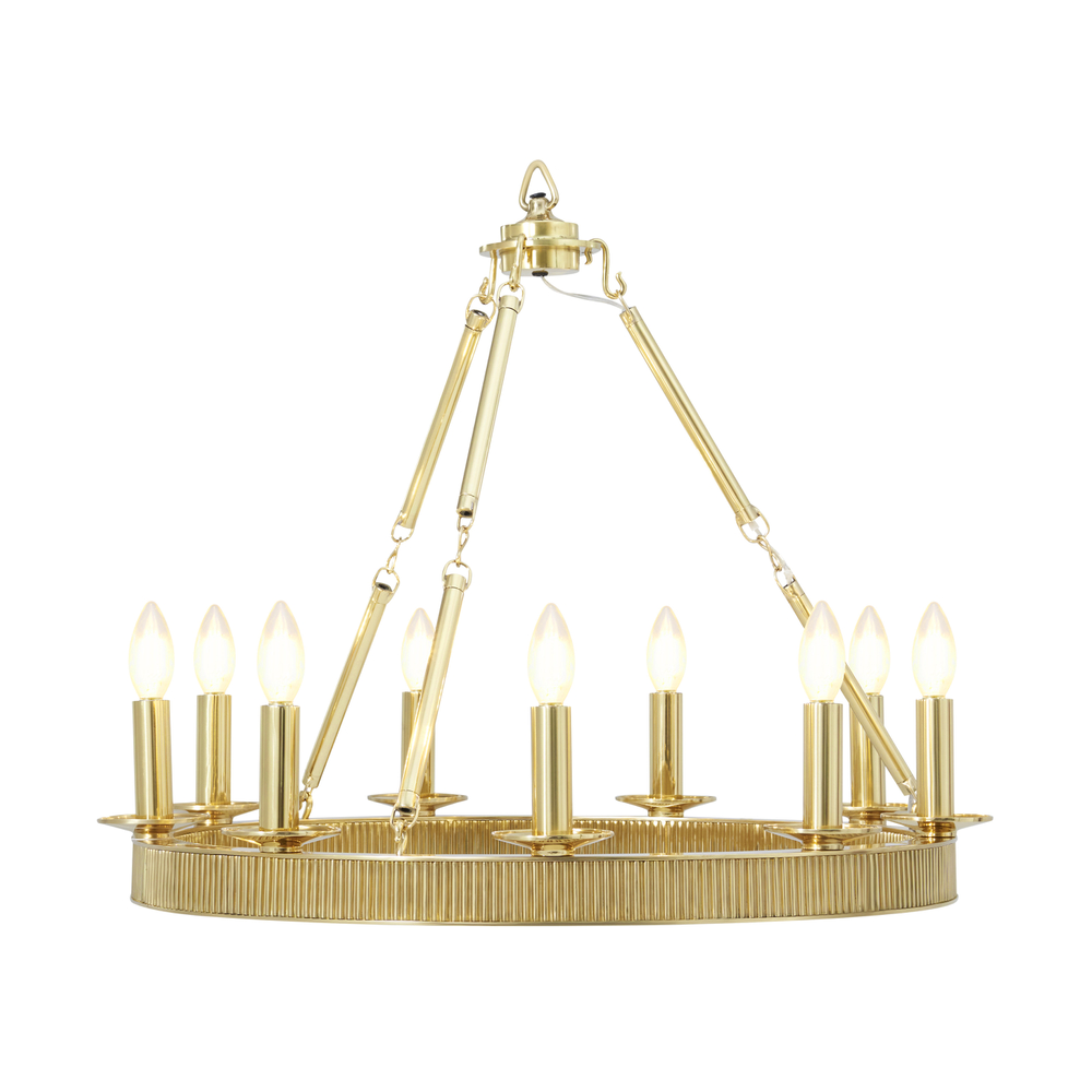 Theodore Alexander - Simon Media Round Chandelier