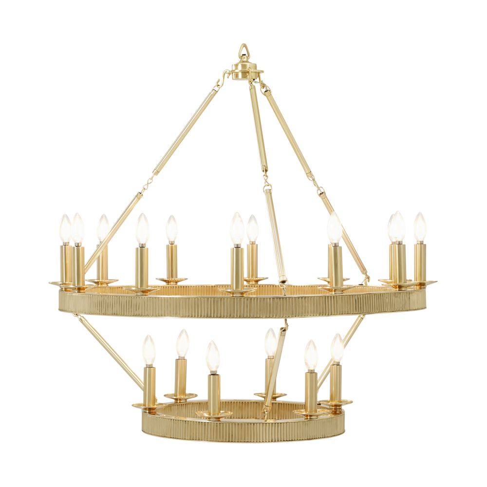 Theodore Alexander - Simon Media Round Chandelier