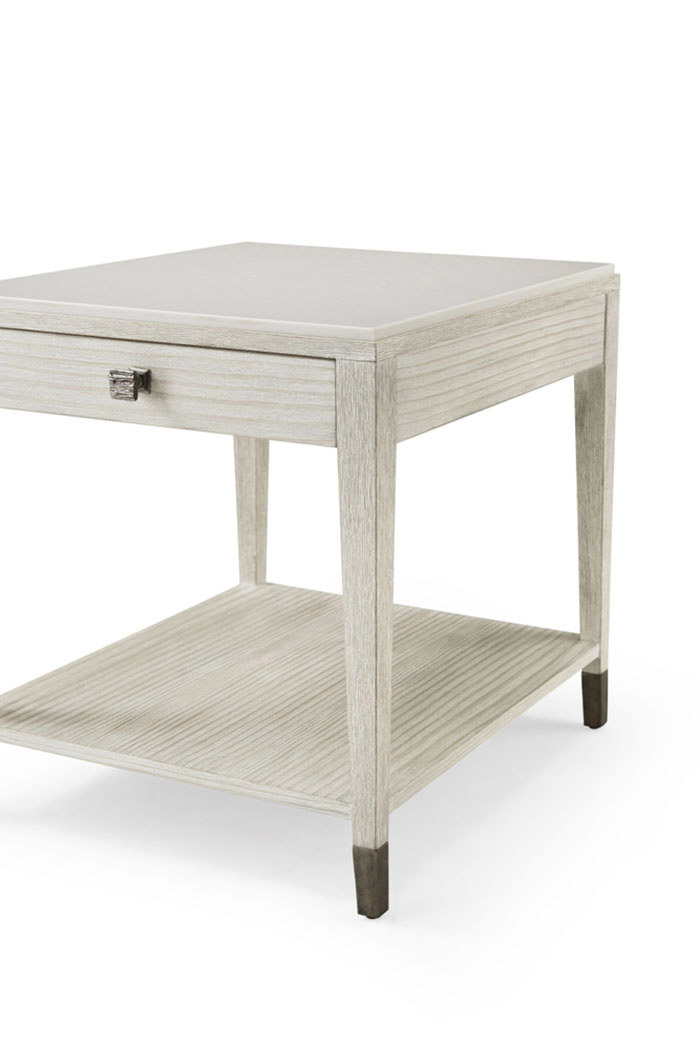 Theodore Alexander Breeze 1-Drawer Side Table