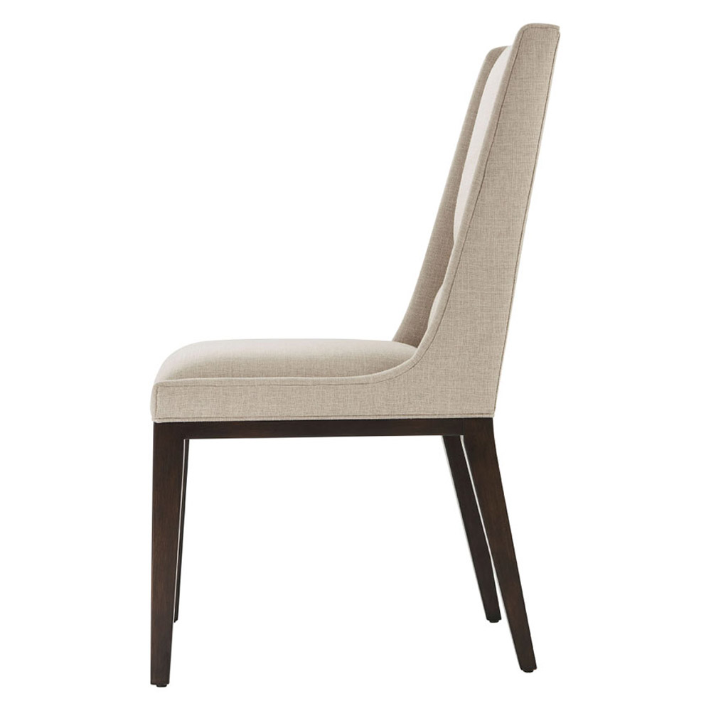 Theodore Alexander - Dorian Dining Side Chair in Draper Performance/Ossian, Fabric