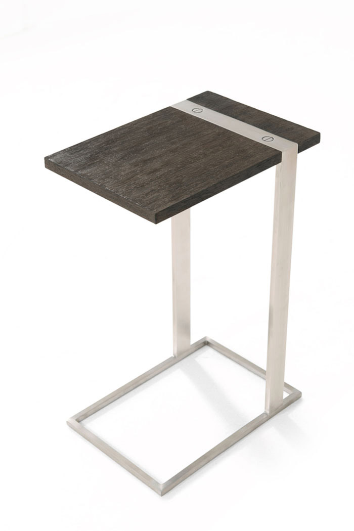 Theodore Alexander Dean Cantilever Accent Table - Anise/Nickel