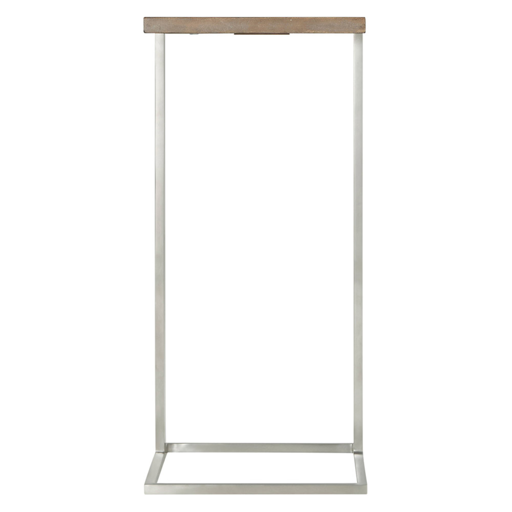 Theodore Alexander Bishop Cantilever Accent Table - Mangrove/Nickel