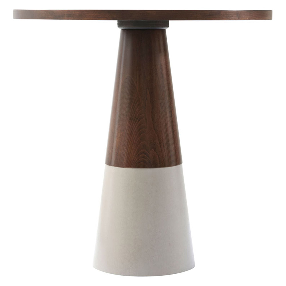 Theodore Alexander Vernon Accent Table - Almond Finish