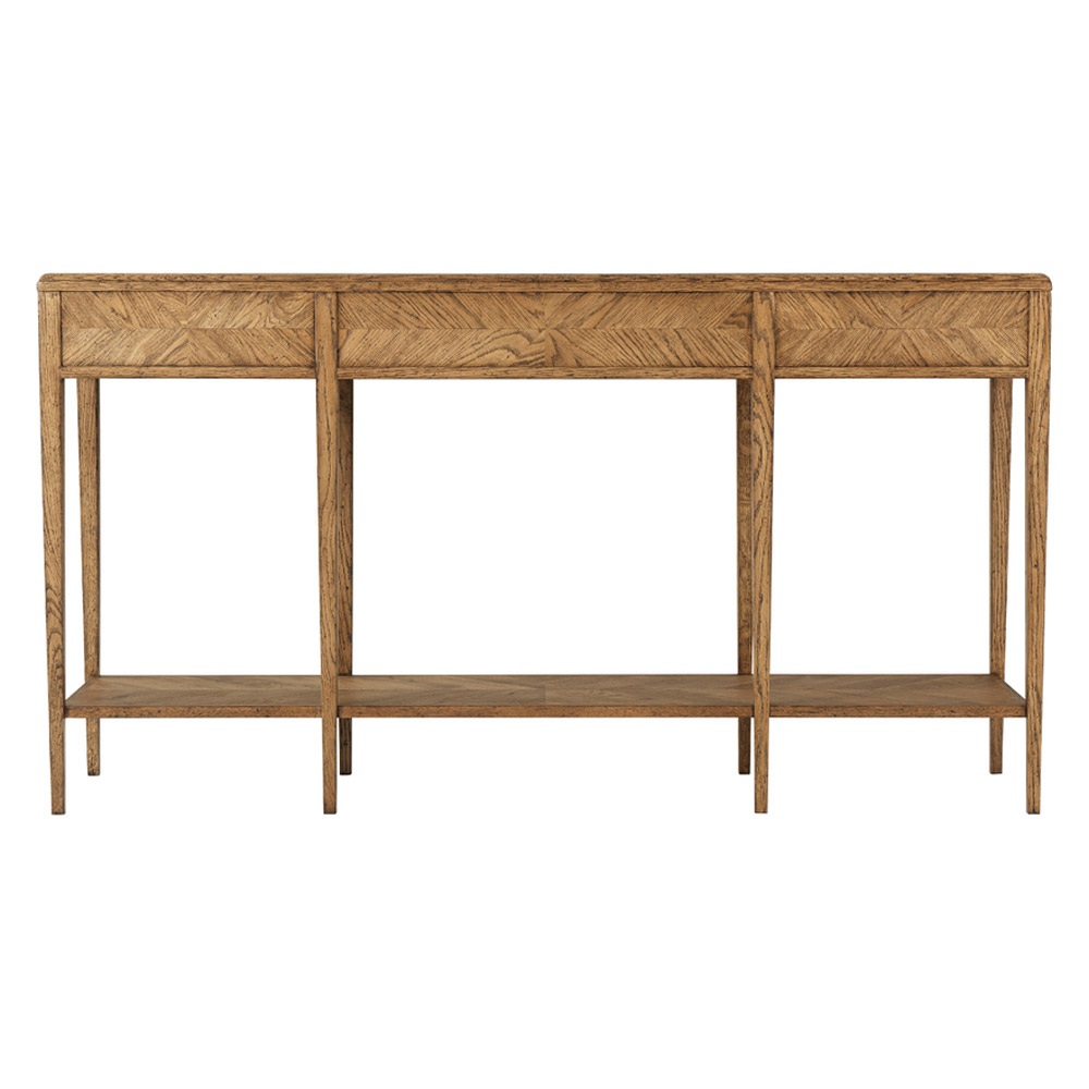 Theodore Alexander Nova 2-Tier/3-Drawer Console Table - Dawn