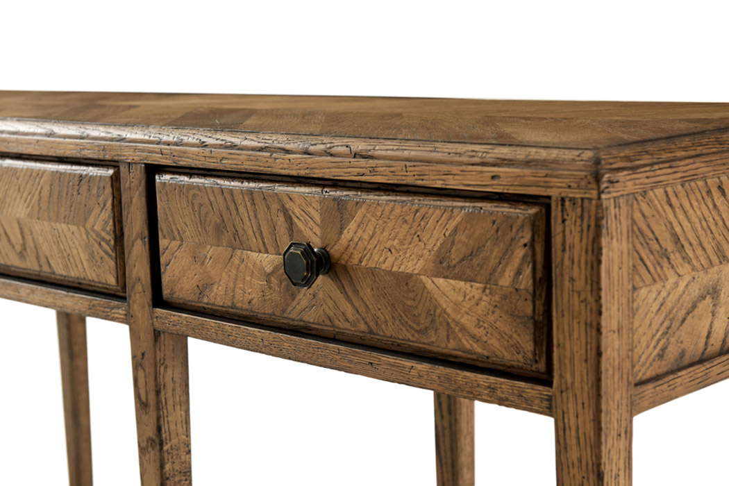 Theodore Alexander Nova 2-Tier/3-Drawer Console Table - Dawn