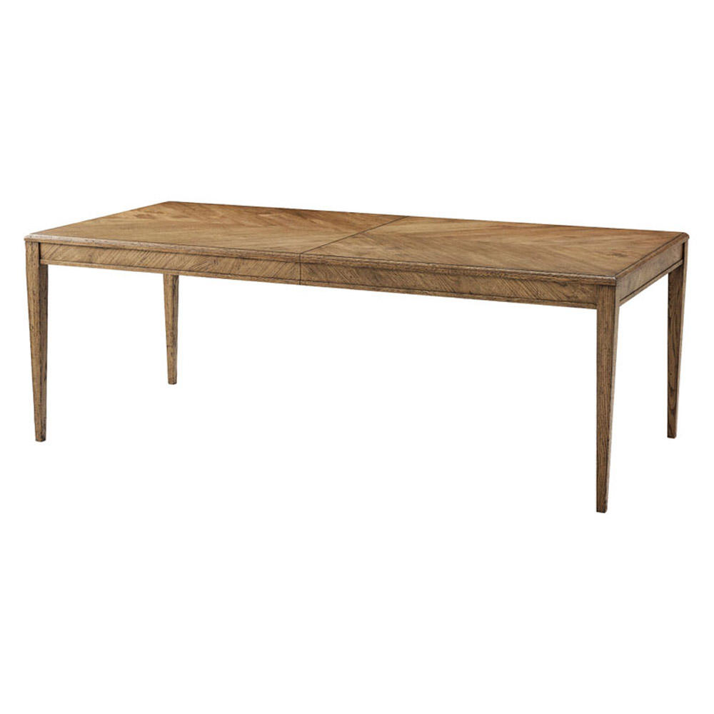 Theodore Alexander Nova II Extending Dining Table - Dawn