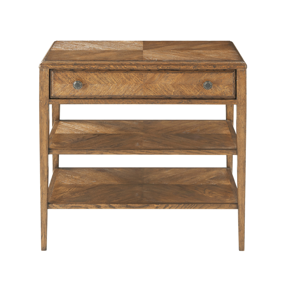 Theodore Alexander - Nova 2-Tier/2-Drawer Nightstand