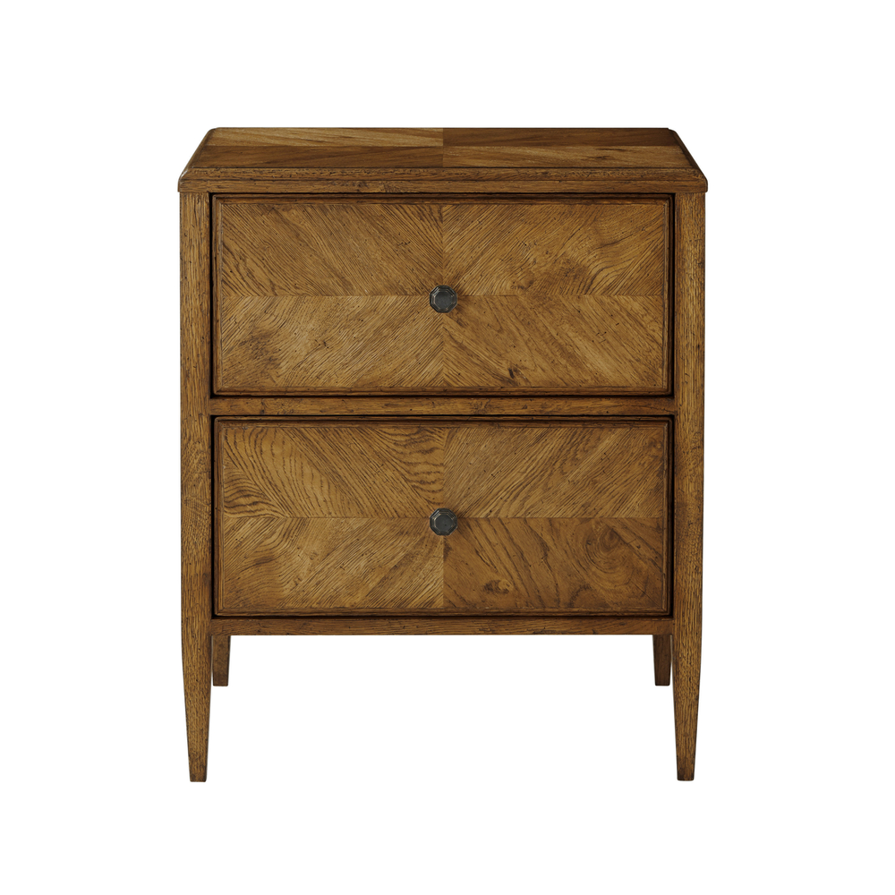 Theodore Alexander - Nova 2-Tier/2-Drawer Nightstand