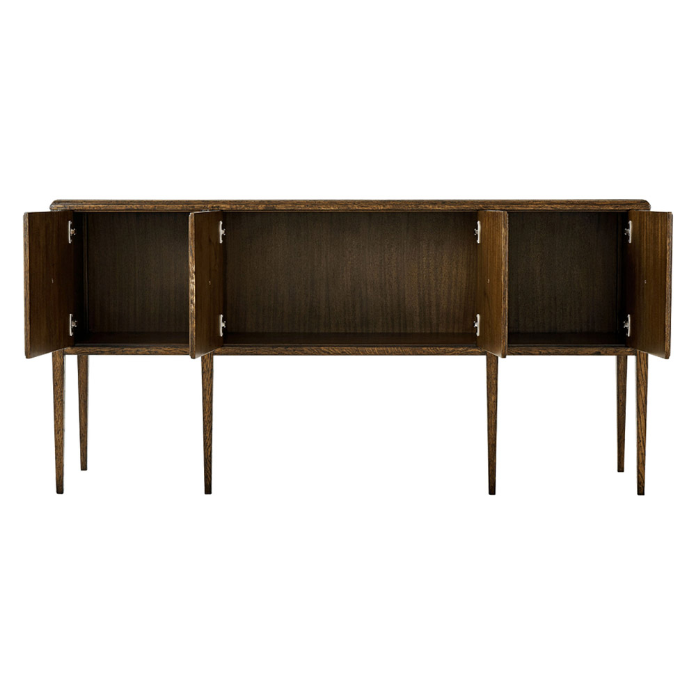 Theodore Alexander Nova 4-Door Rectangular Credenza - Dusk