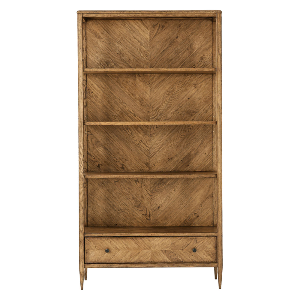 Theodore Alexander Nova Open Bookcase - Dawn