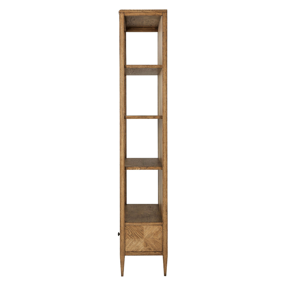 Theodore Alexander Nova Open Bookcase - Dawn