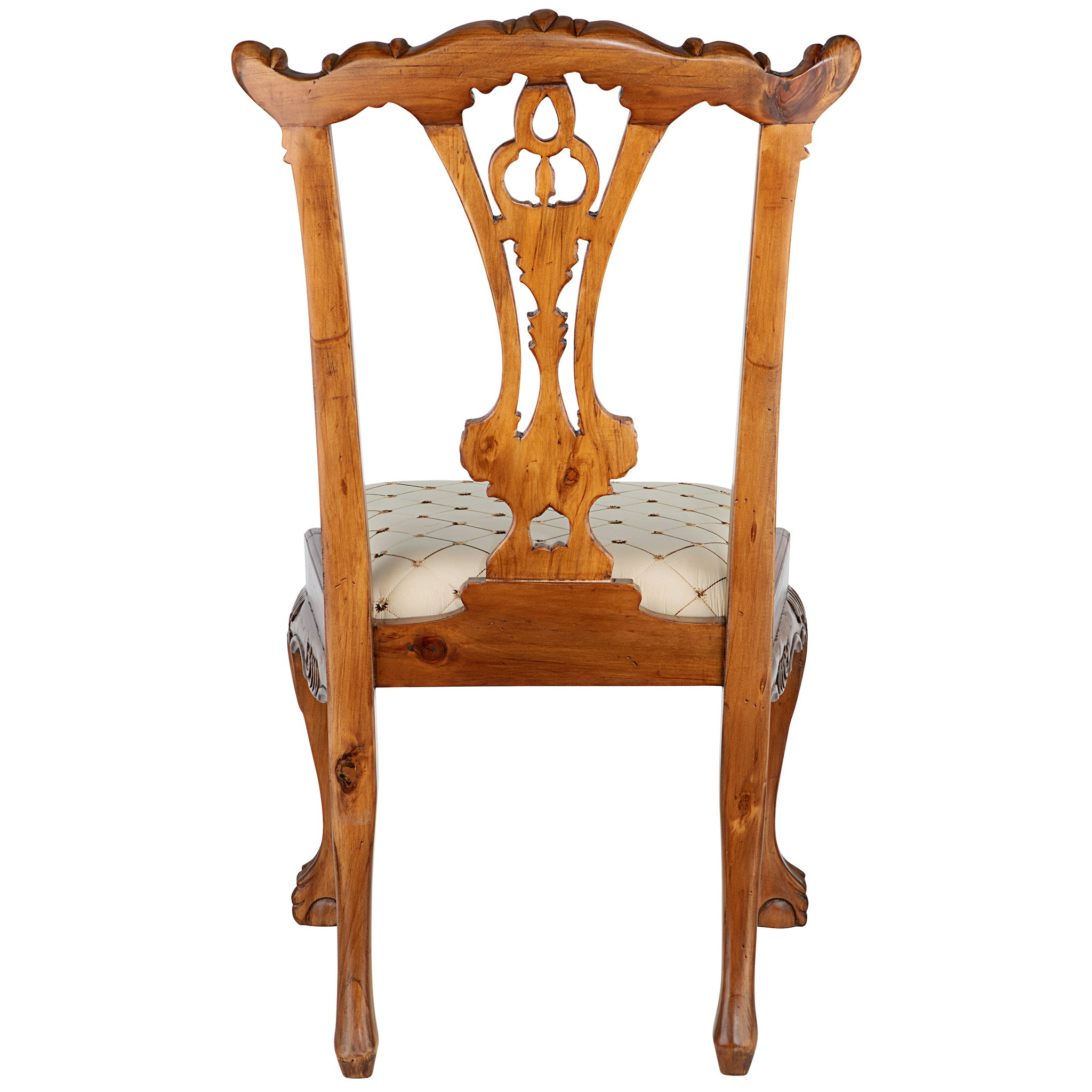 Toscano™ English Chippendale Side Chair - Mahogany