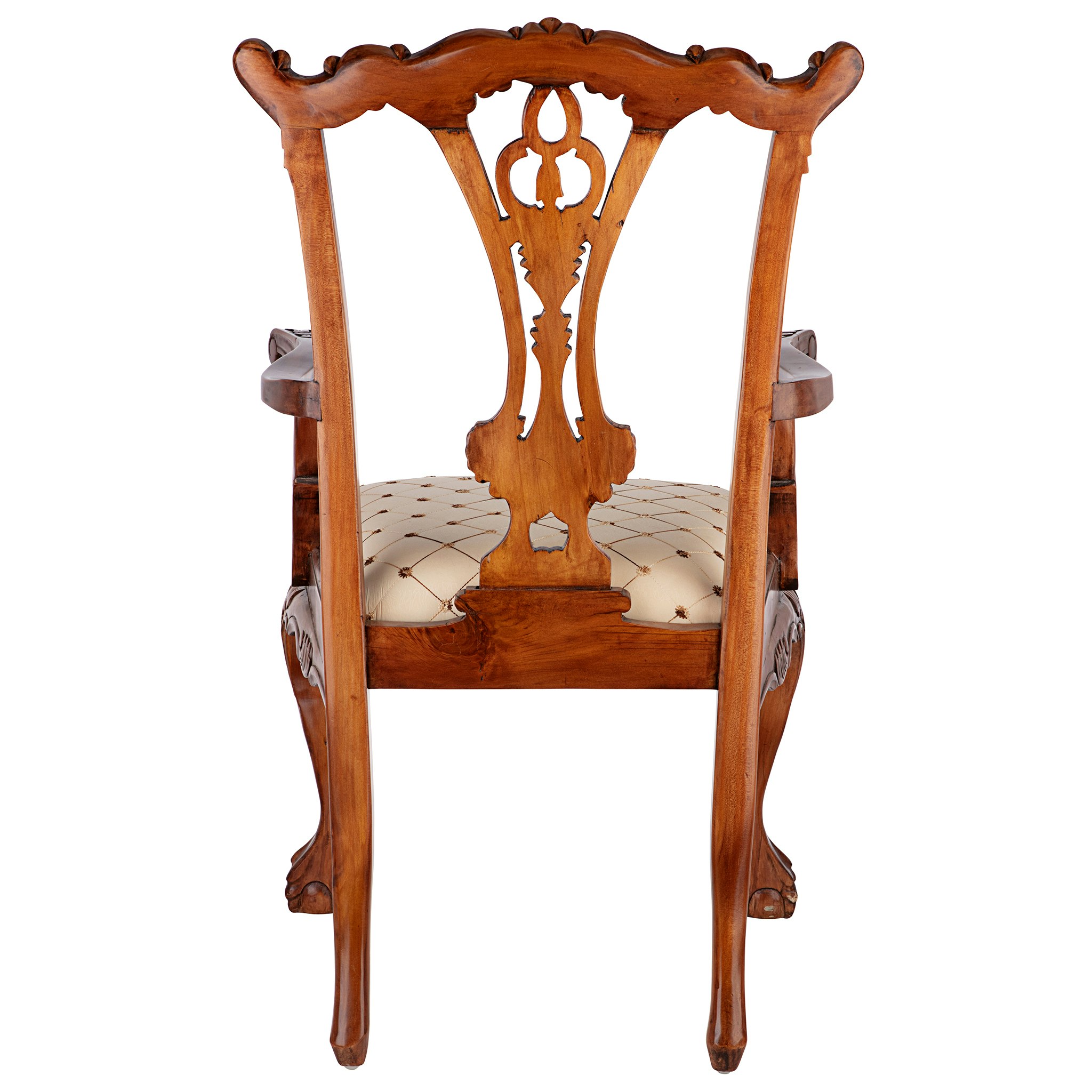 Toscano™ English Chippendale Armchair - Mahogany