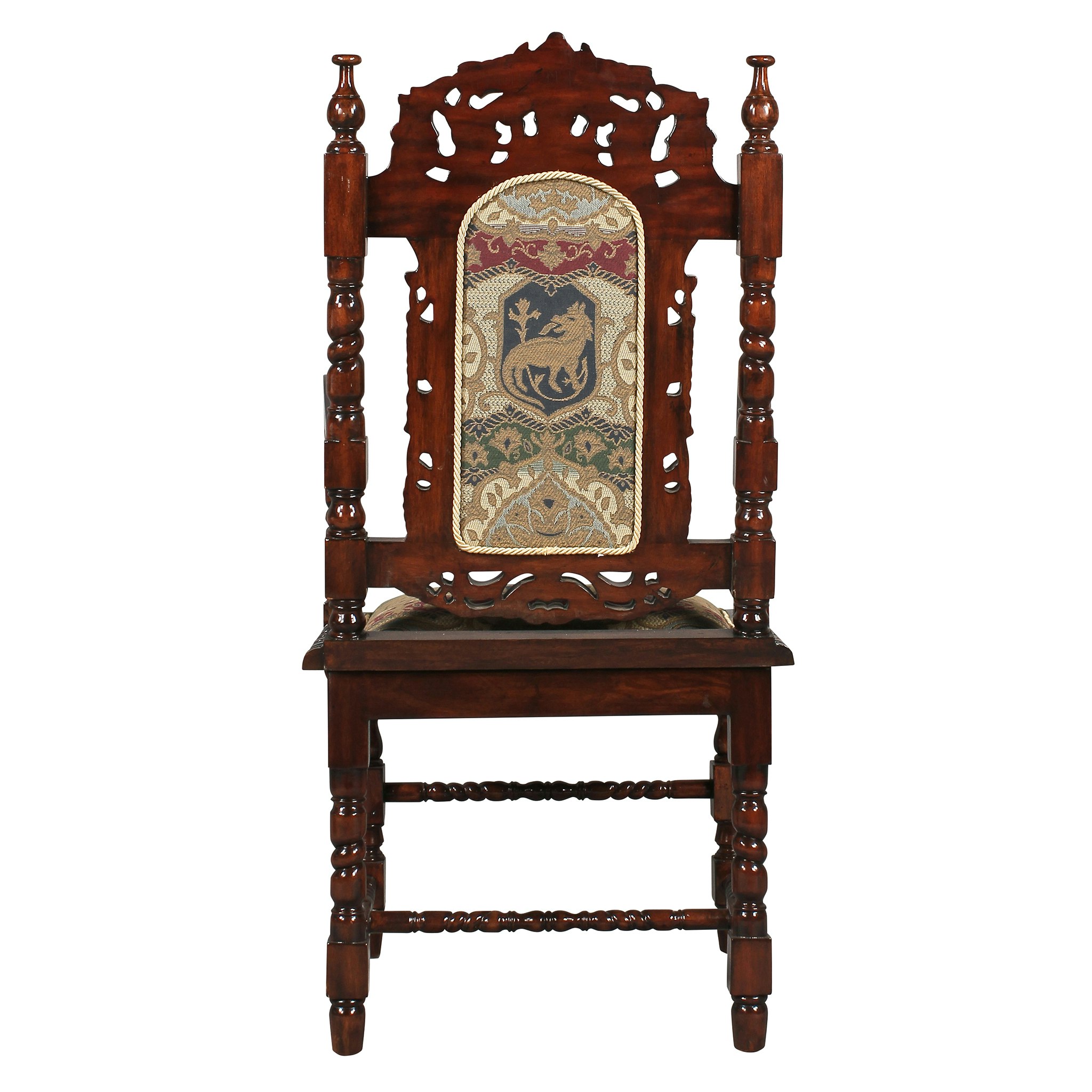 Toscano - Charles II Armchair in Mahogany