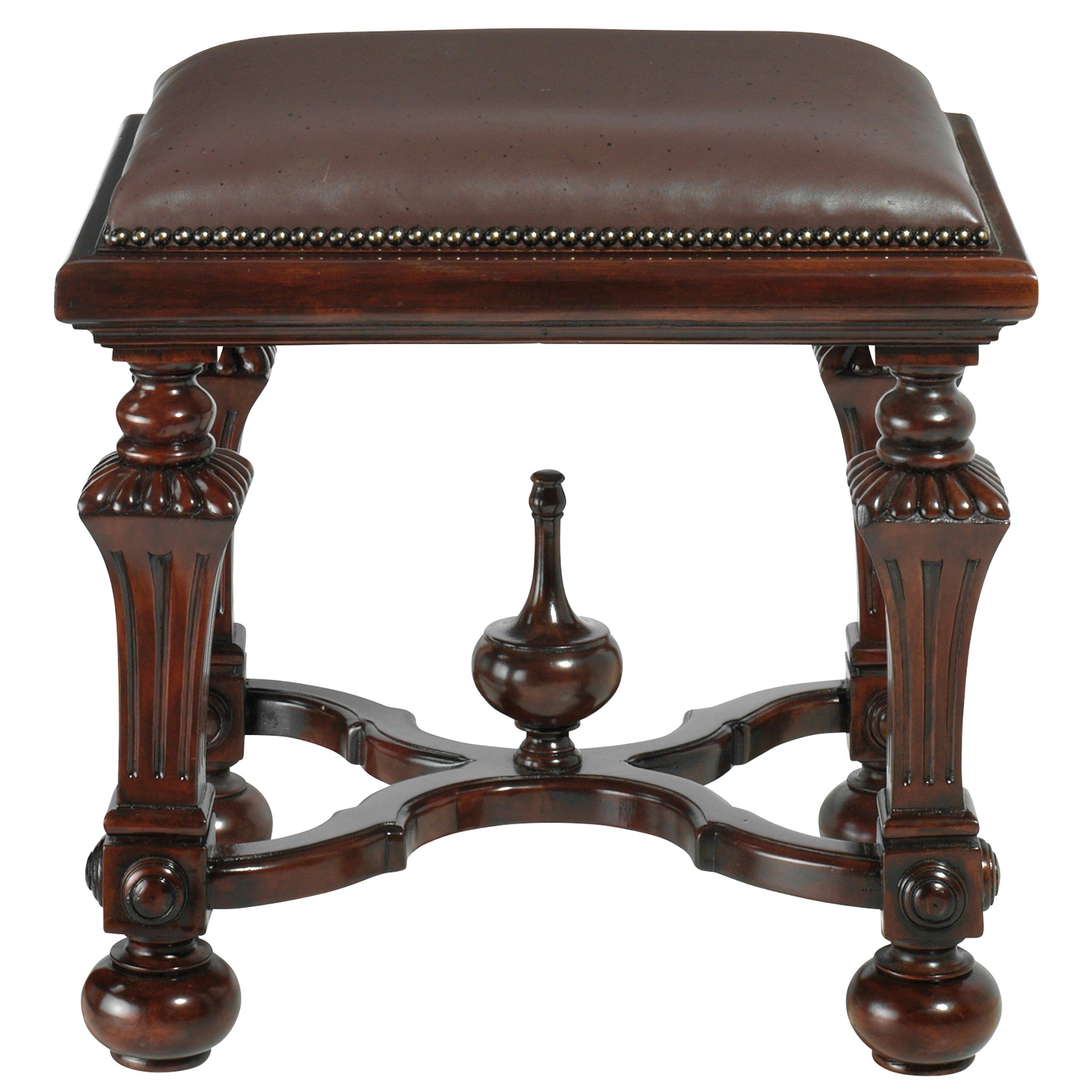 Toscano - Lord Cumberland Footstool in Brown