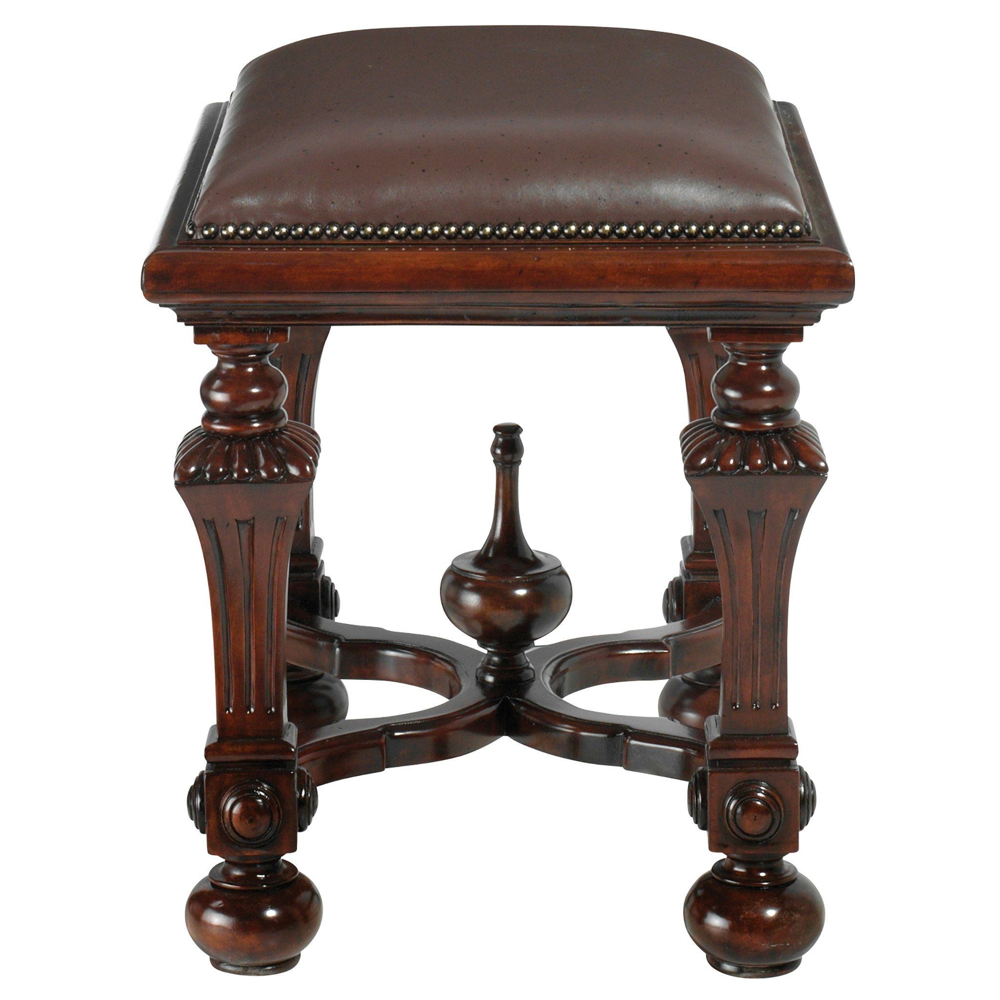 Toscano - Lord Cumberland Footstool in Brown